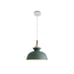 HUOKU 1-Light Green Bowl Scandinavian Hanging Pendant Ceiling Light Fixture