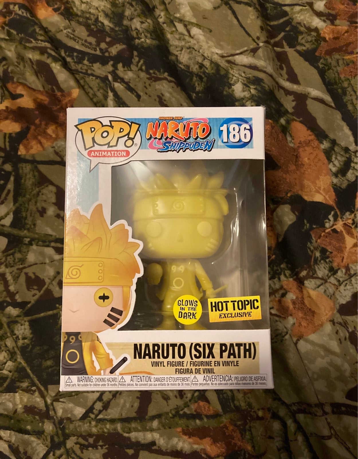 Funko Pop Naruto Six Path Hot Topic EXC