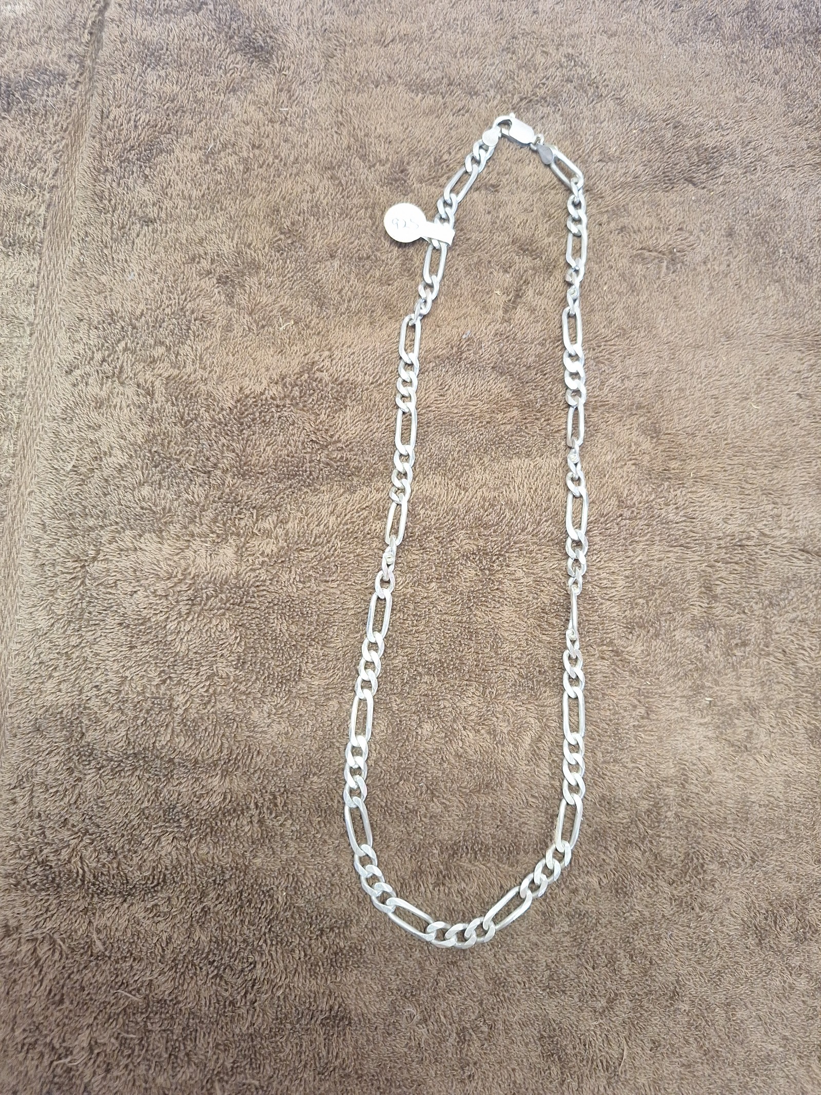 Sterling silver necklace.