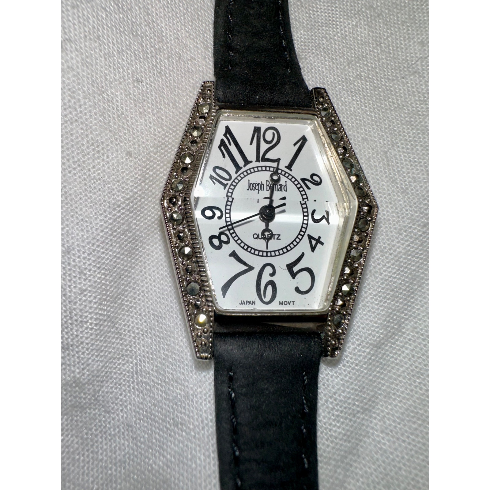 VINTAGE RHINESTONE ART DECO WATCH