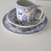 Spode Disney Classic Pooh Discovery Child's Blue 3 Piece Set Plate Bowl Mug 2003