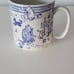Spode Disney Classic Pooh Discovery Child's Blue 3 Piece Set Plate Bowl Mug 2003