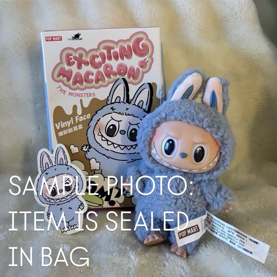  2025年おすすめのアイテム満載 MART POP BAG* SEALED THE MACARON EXCITING LABUBU MONSTERS ぬいぐるみ