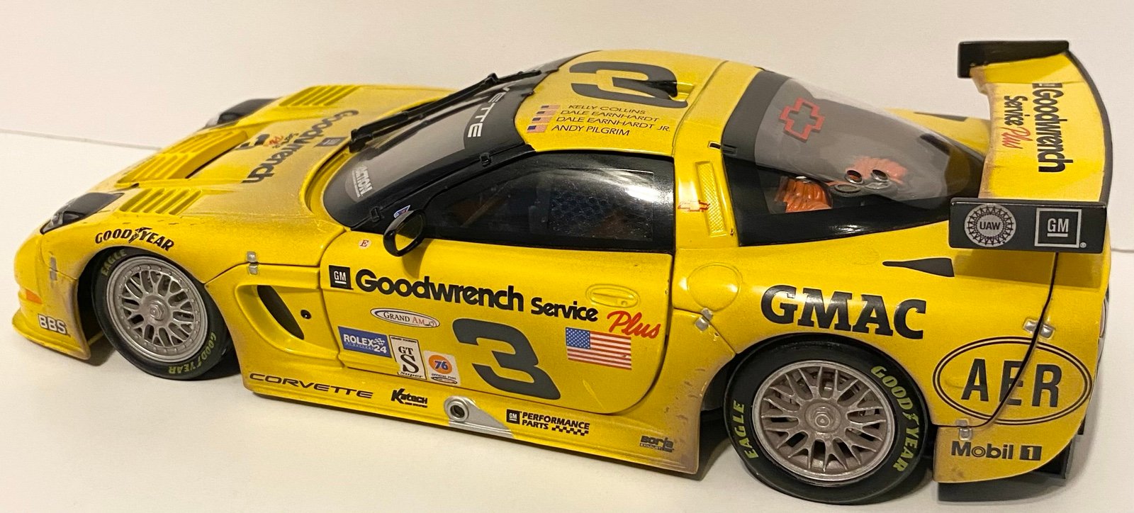 Dale Earnhardt Jr Dale Earnhardt Sr Andy Pilgrim Kenny Collins Diecast NASCAR