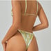 NWT Blackbough Buttercup Baby String Bikini Set