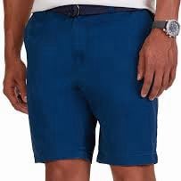 Nautica 36 Shorts Deck Short Classic Fit Stretch Bohman Teal pockets NWT