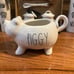 Rae Dunn Crown Jam Jar Set & 2 crown Oil Bottles & little Piggy planter bundle