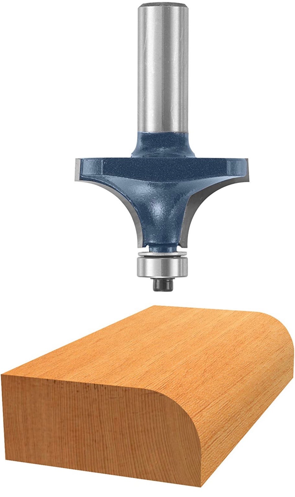 Bosch 85433M 1 In. x 1-1/4 In. Carbide Tipped Roundover Bit