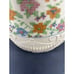 Vintage Ceramic Biscuit Cookie Cracker Jar Barre Cross Stich Pattern No Handle