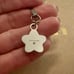 Coach Flower Cell Phone Lanyard Bag Charm