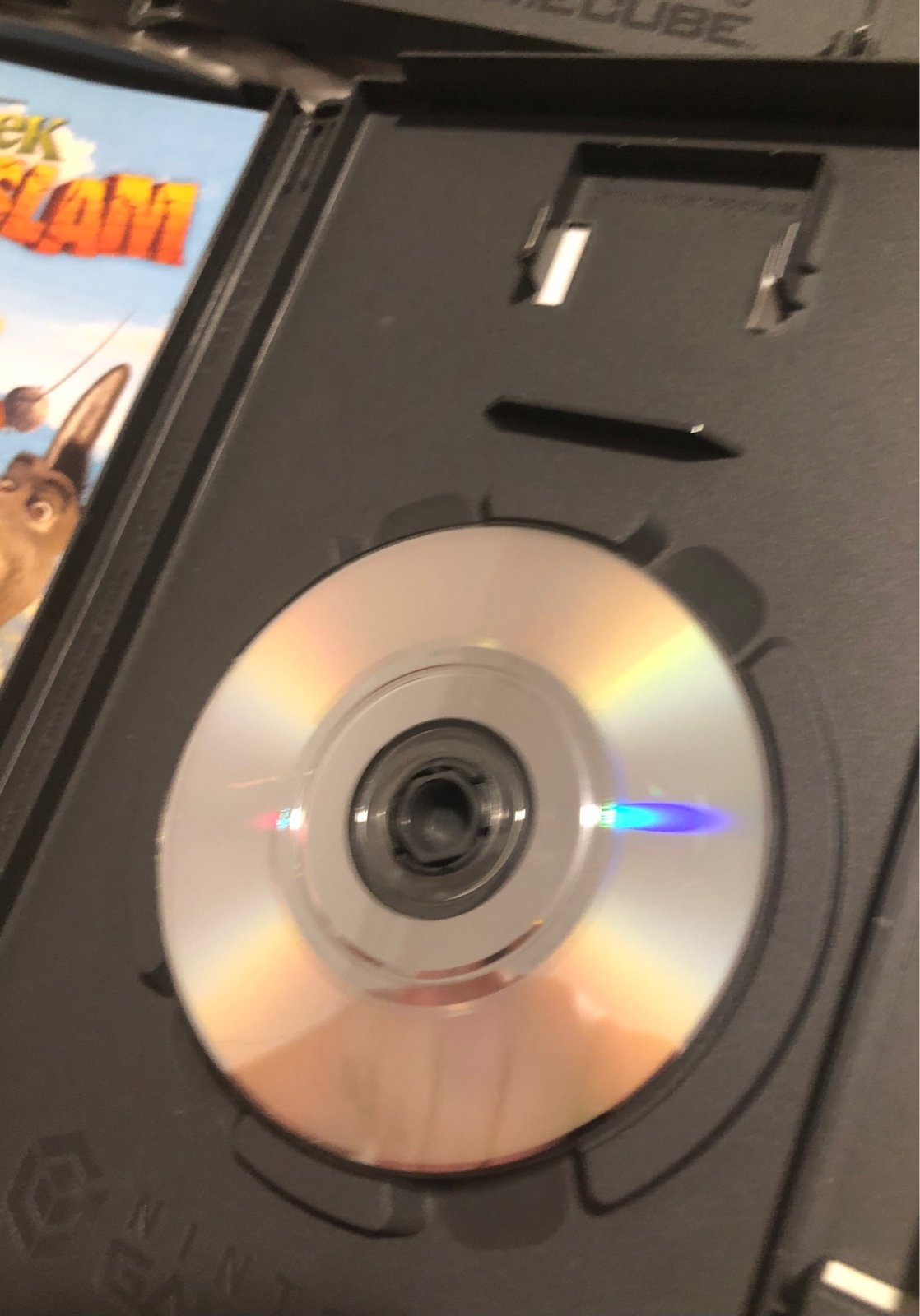 Gamecube lot Shrek super slam(CIB),Pac-Man world 2 (CIB), Namco museum, Top Gun - detail