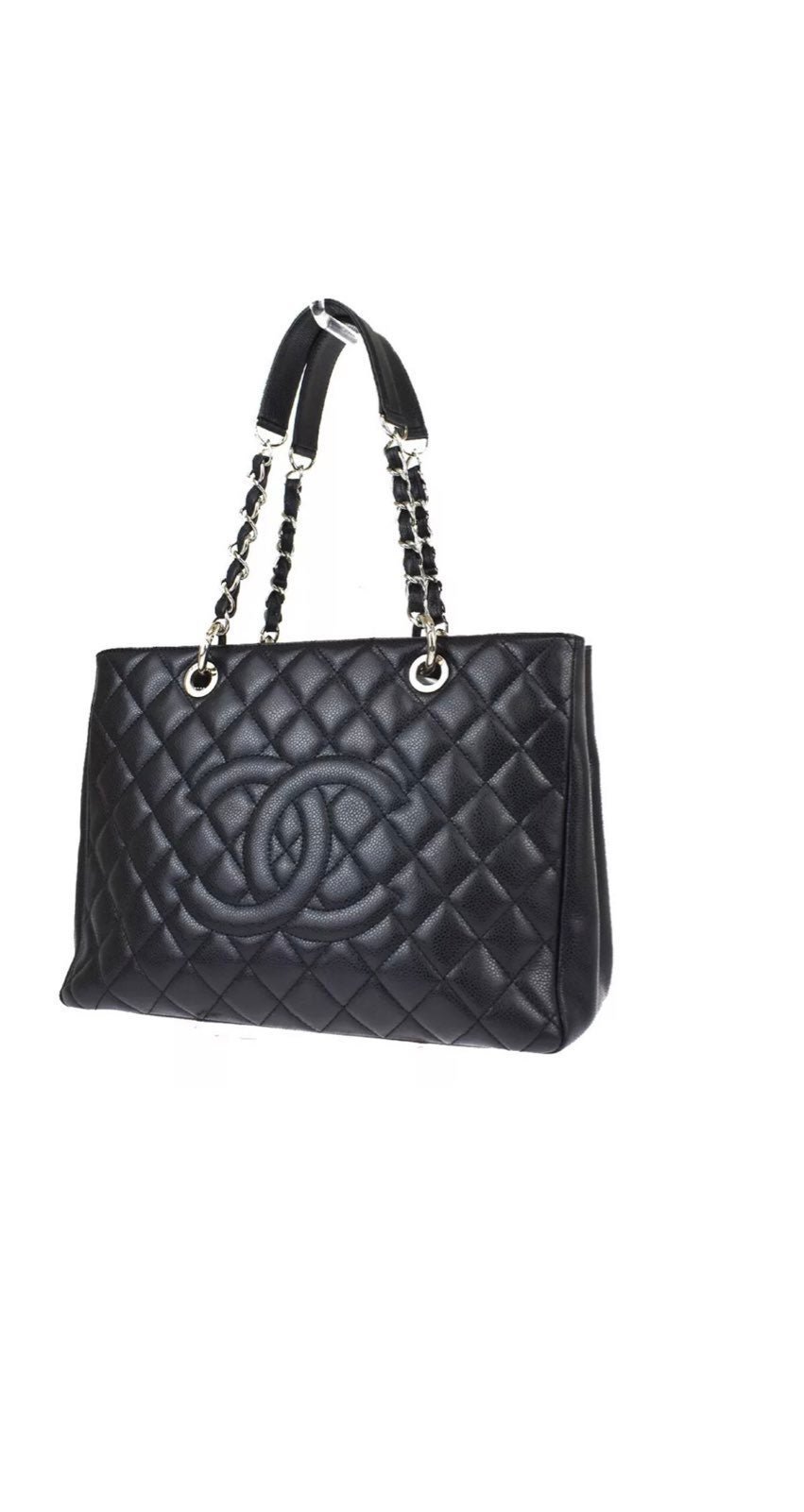Chanel gst tote bags