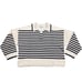 NWT Madewell Women's XL Cashmere-Wool Blend Polo Sweater Preppy Neutral