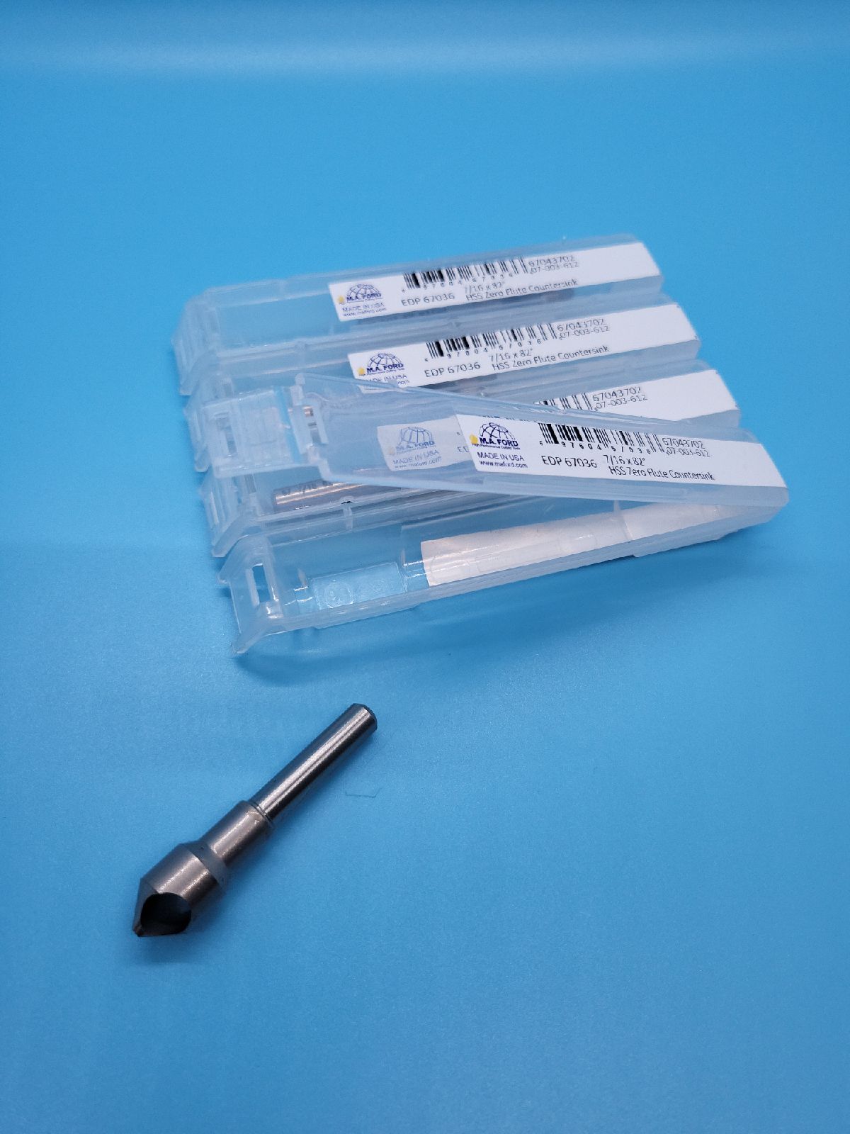 x4 HSS Zero Flute Countersink 7/16 x 82°