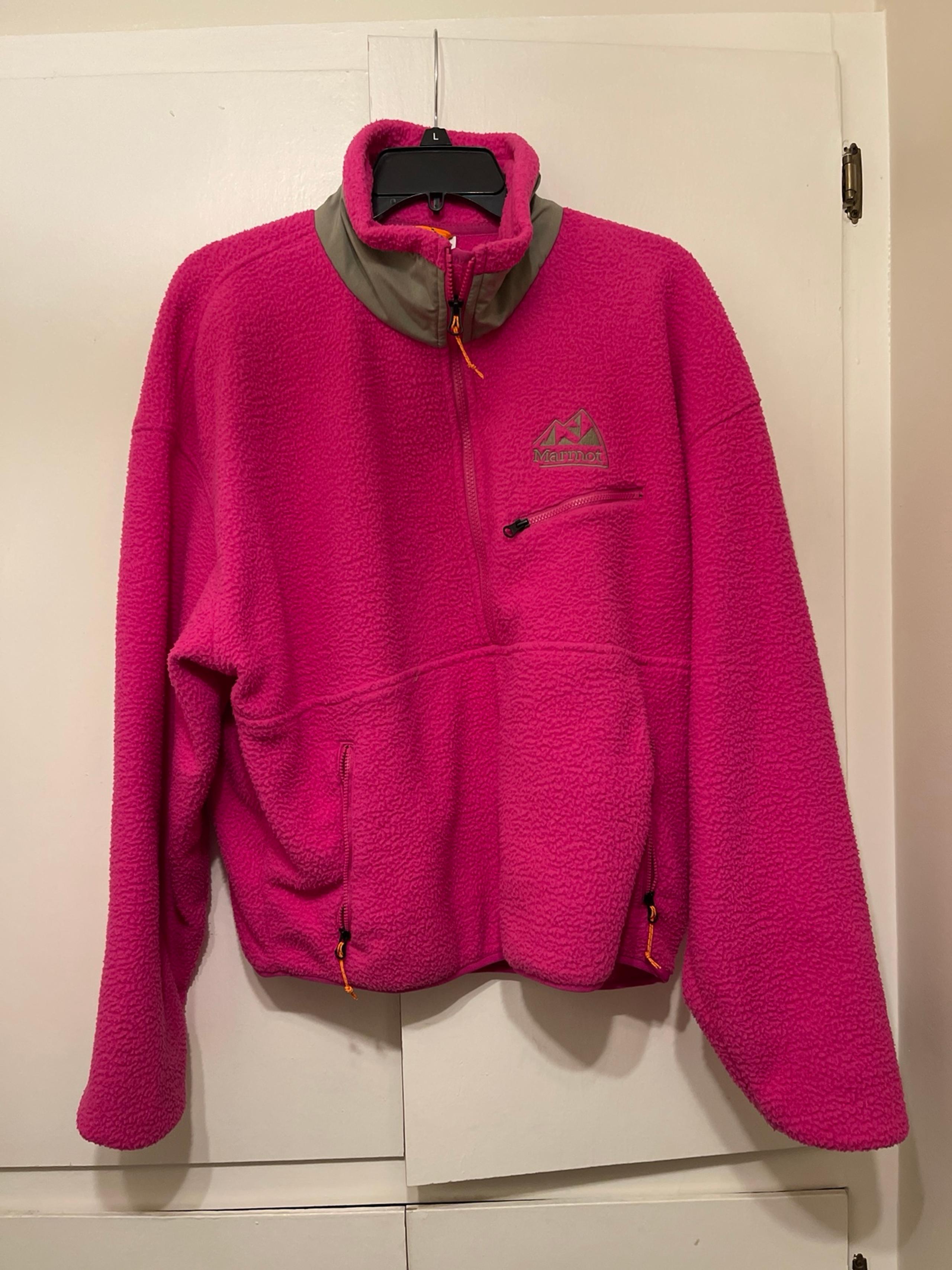Marmot fleece jacket, women’s large