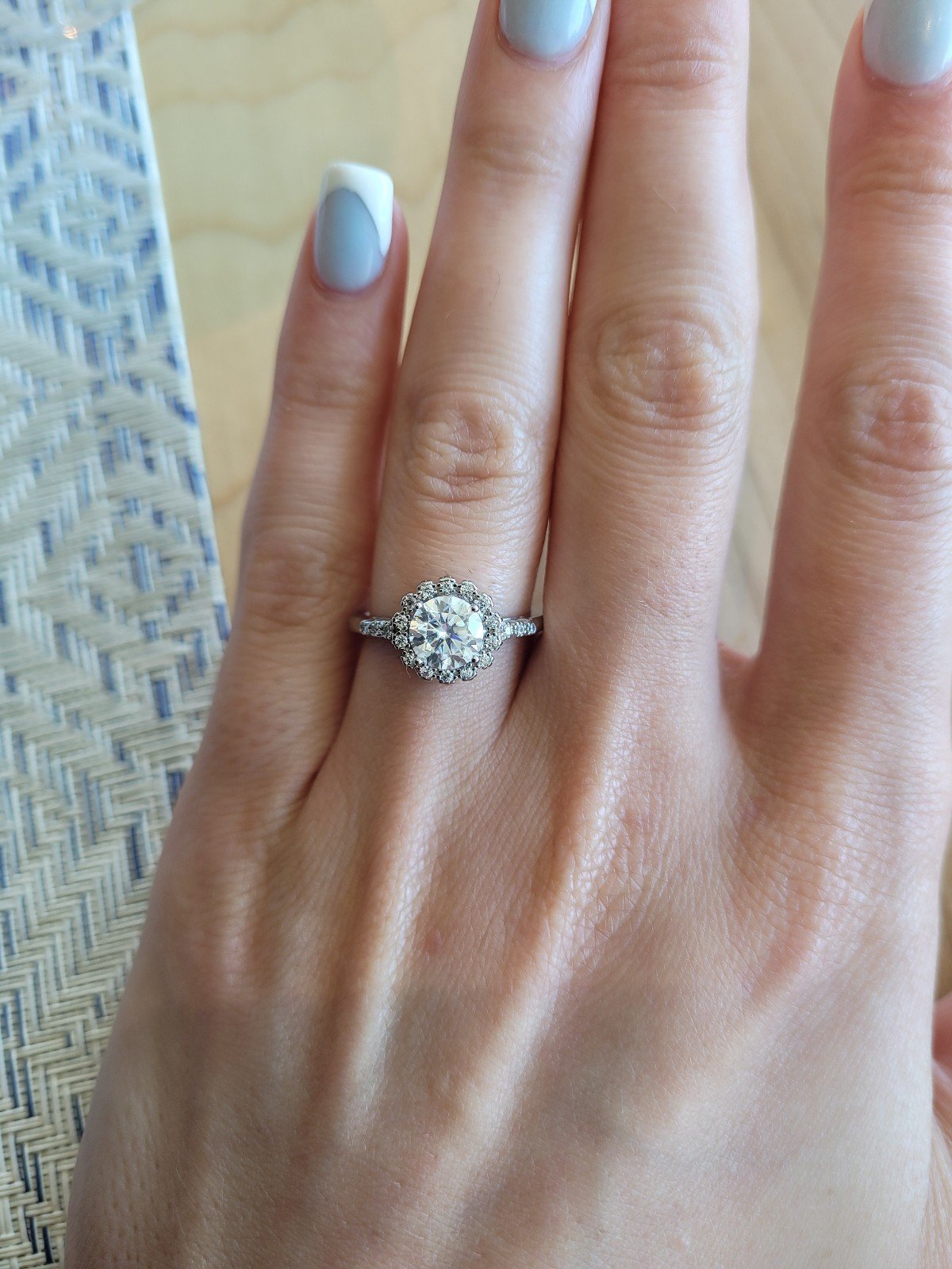 *sale* 1ct Moissanite Dream Engagement Ring