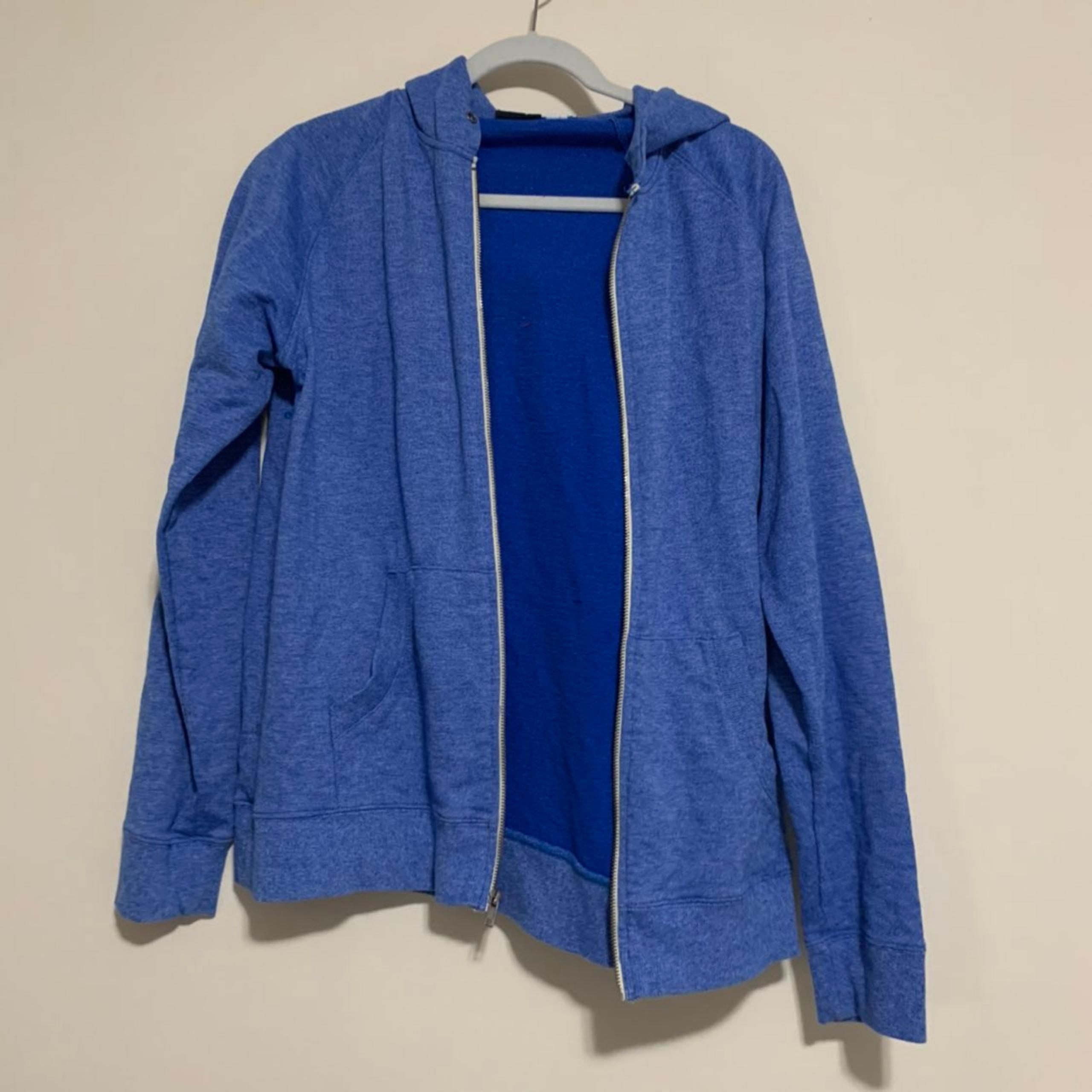 Bdg blue zip up mens