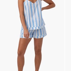 Bedhead NEW Print organic cotton dobby camisole short set