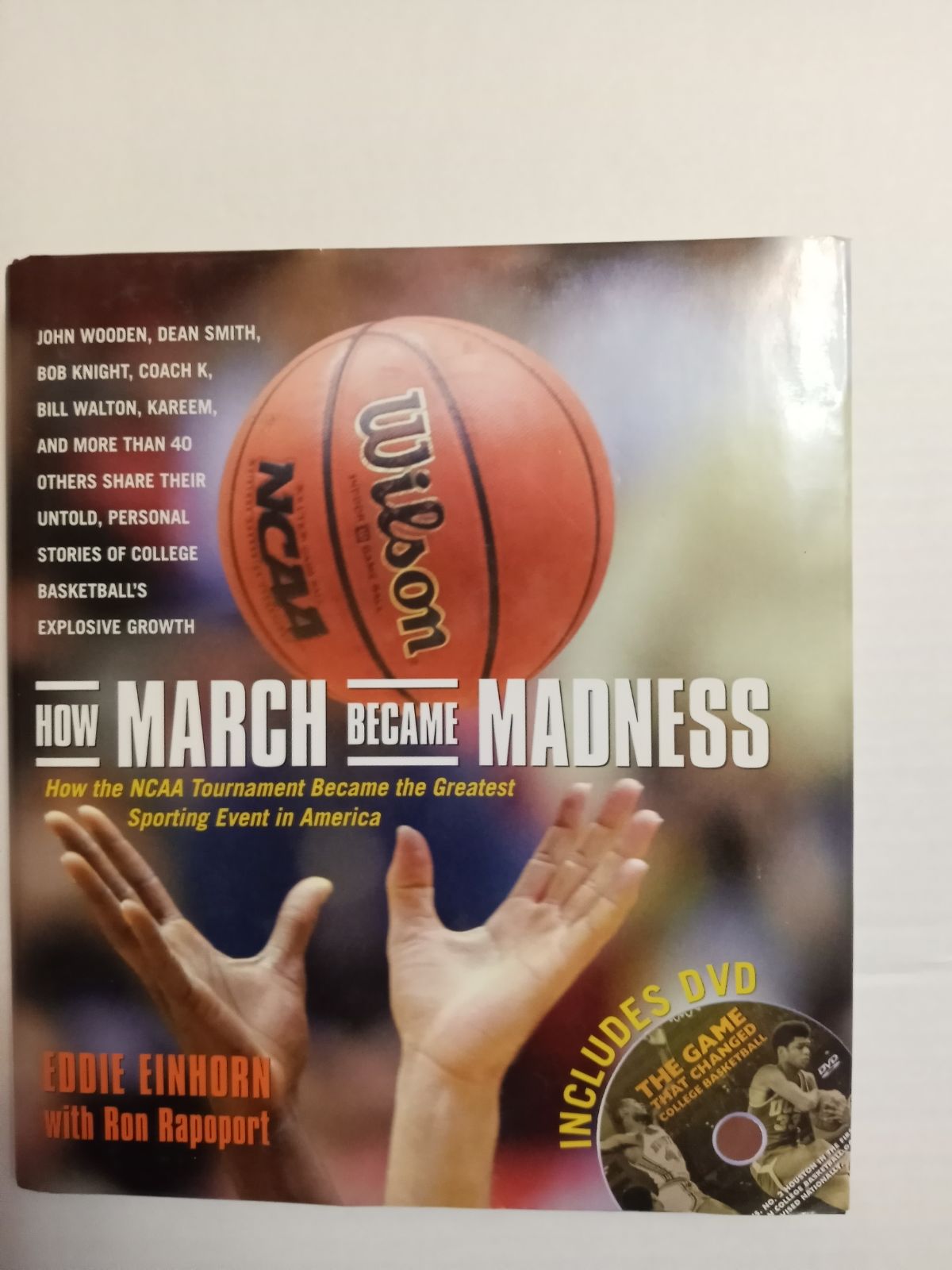 Basketball March Madness Book and DVD