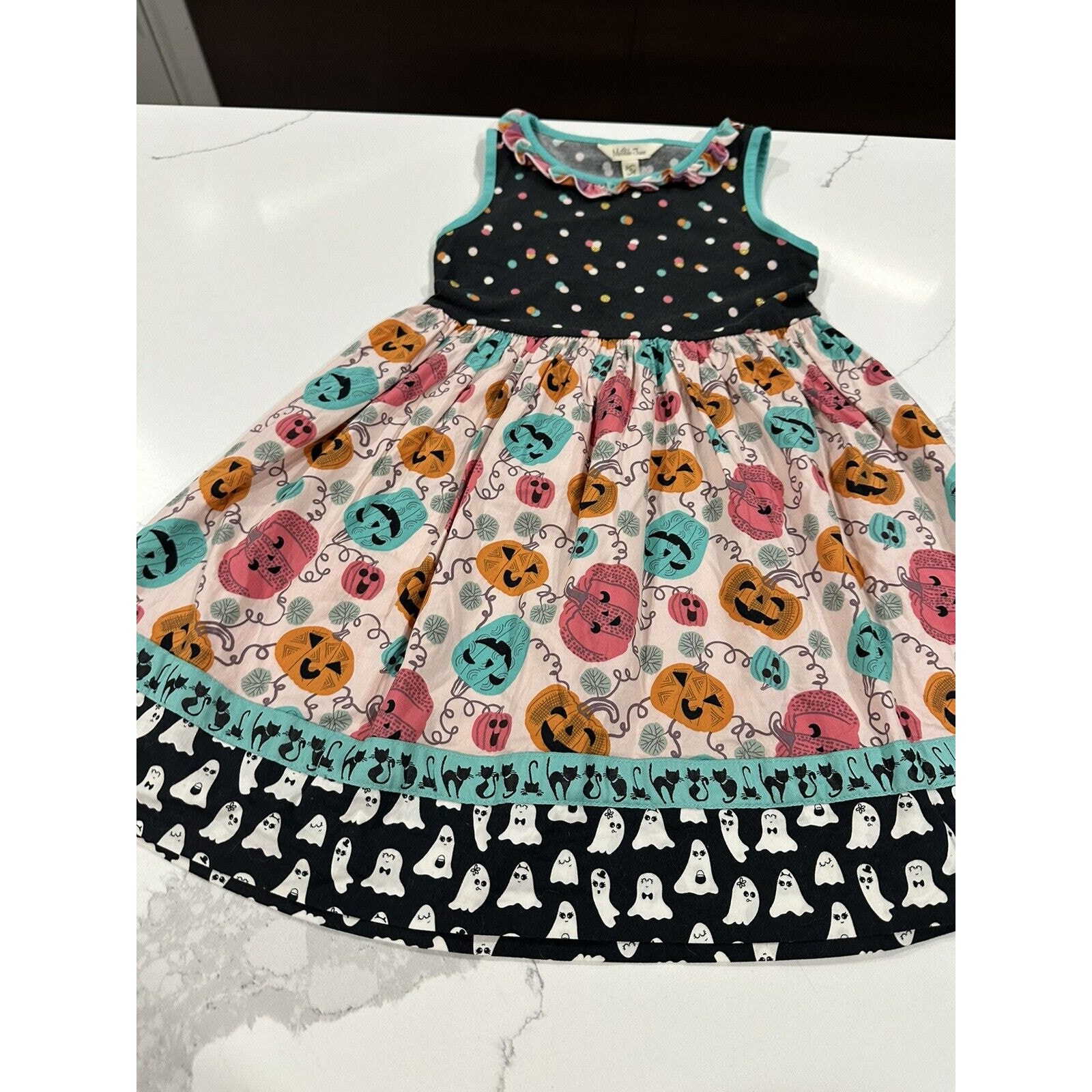Matilda Jane Halloween Dress and Leggings Dress 6 Leggings 4