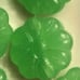 Vtg.Milk*Glass.Peach & Green