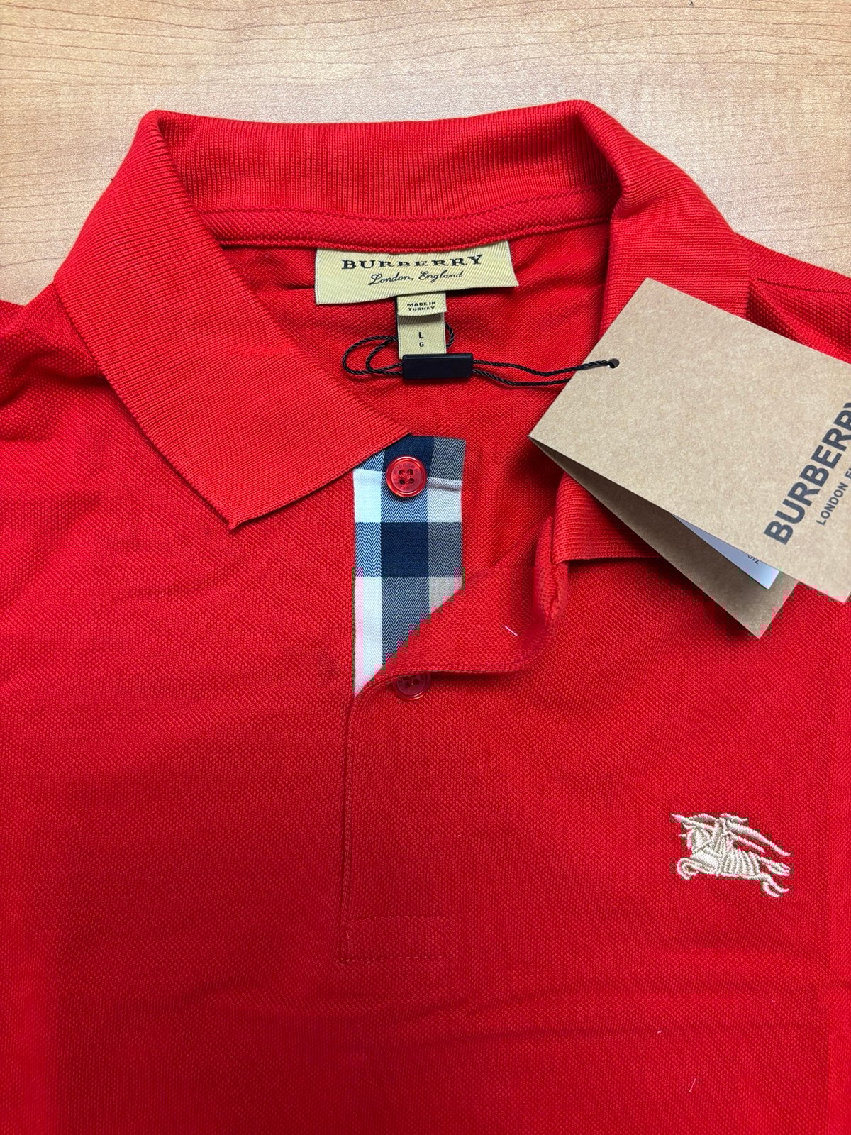 Burberry mena polo shirt