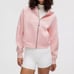 Lululemon Scuba Oversized Full-Zip Hoodie Strawberry Milkshake Size XS/S New