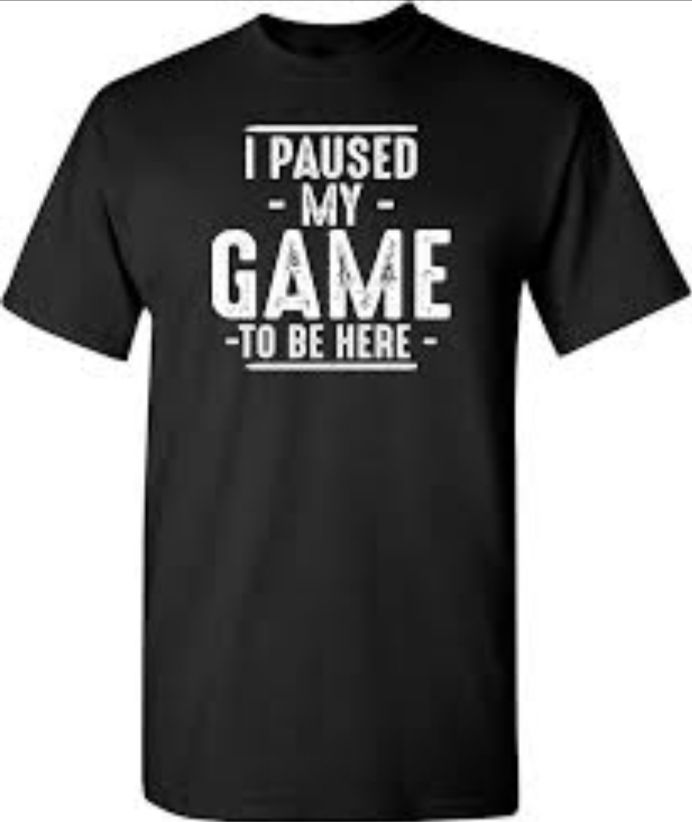 I paused my game to be here