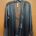 Victoria Secret Black Lace Robe