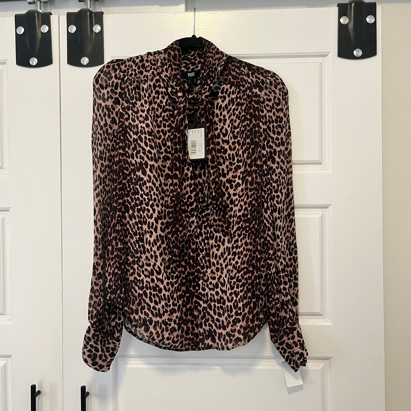 Paige Leopard Blouse