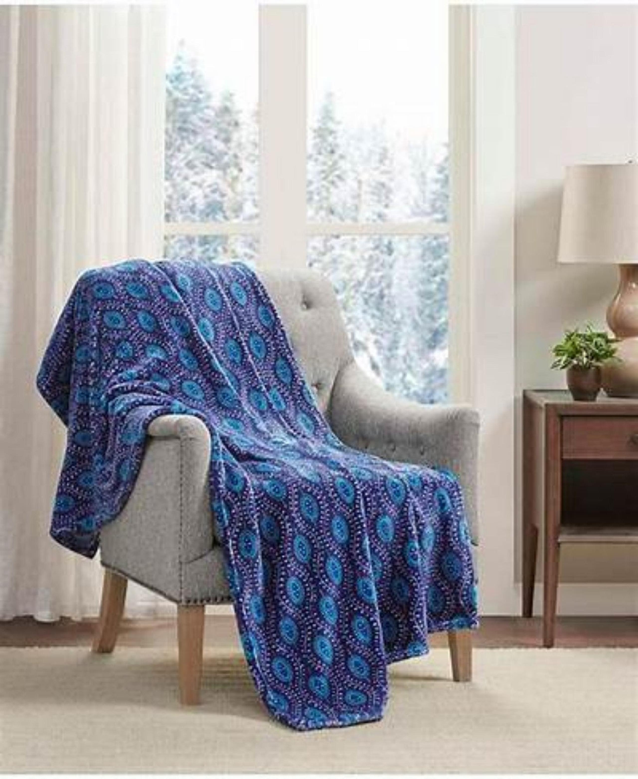 Charter Club Cozy Plush Throw, 50" X 70",