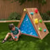 KidKraft A-Frame Wooden Hideaway & Climber Toddler Climbing Toy