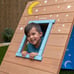 KidKraft A-Frame Wooden Hideaway & Climber Toddler Climbing Toy