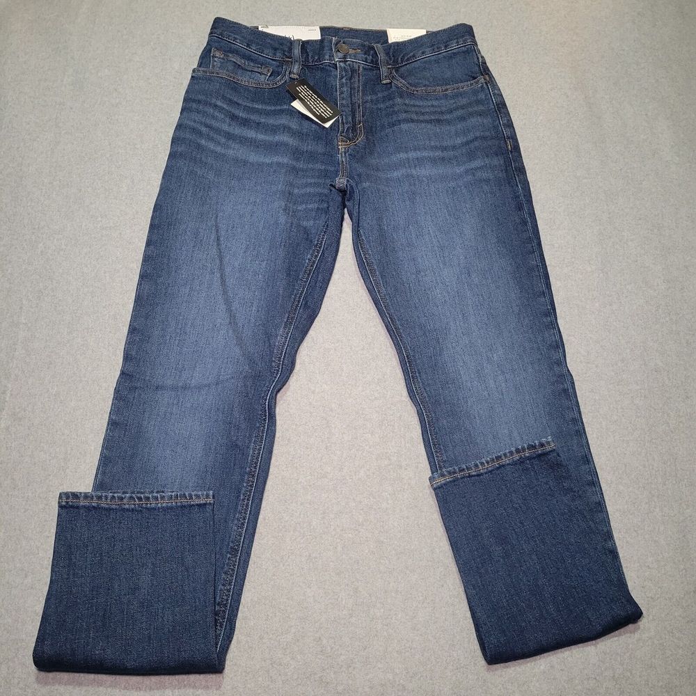 Banana Republic Adult Slim Fit Blue Jeans Men's Size 30 x 32 Mid Rise Cotton NWT