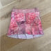 Tiger Mist - Esme Grunge Floral Mini Skort in Pink & Orange
