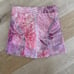 Tiger Mist - Esme Grunge Floral Mini Skort in Pink & Orange
