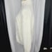 Vintage 80s Chunky Knit Mock Neck White Sweater