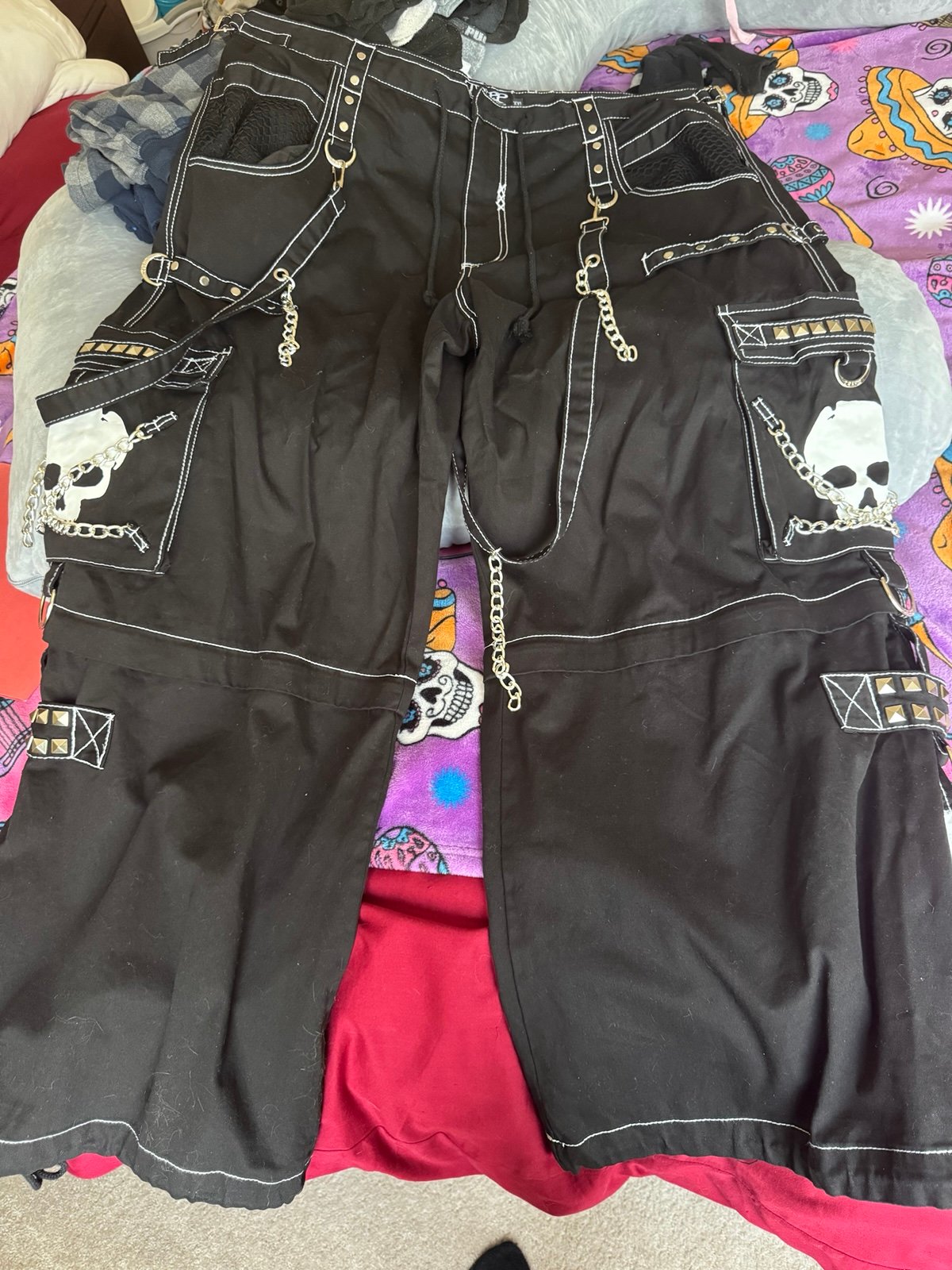 Tripp NYC Super Skull Pant White Skull Pants 2XL Never worn