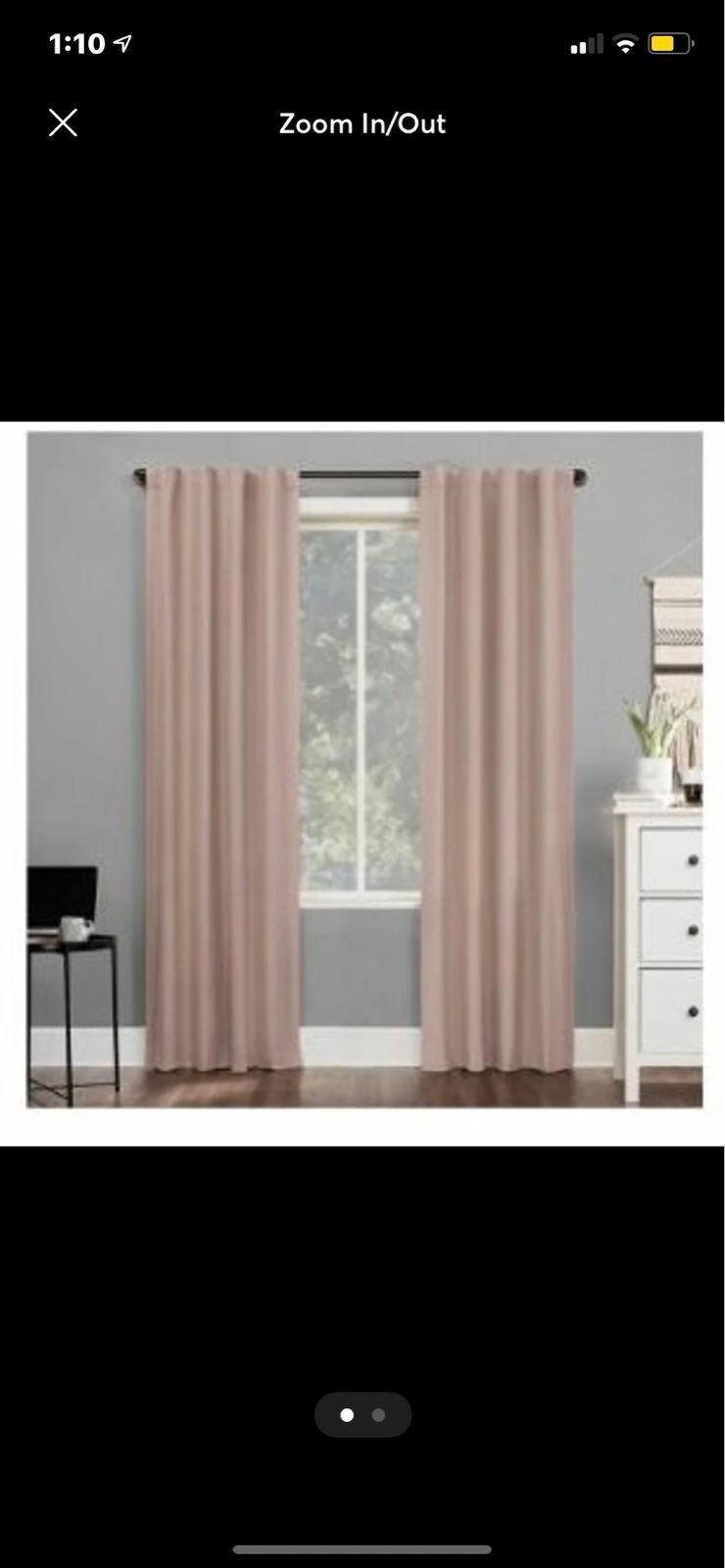 Two 63 x40 Cyrus Thermal 100% Blackout