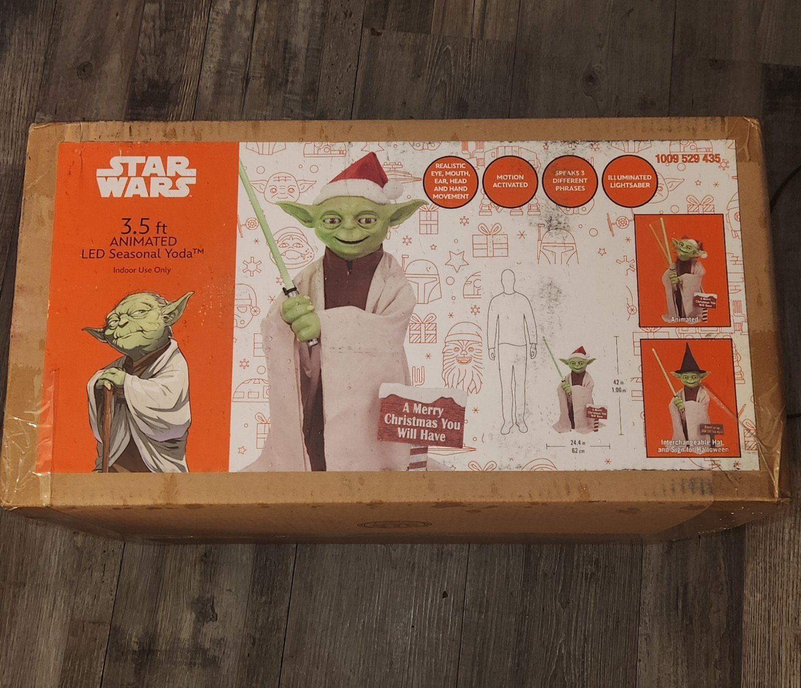 Animated yoda animitronic