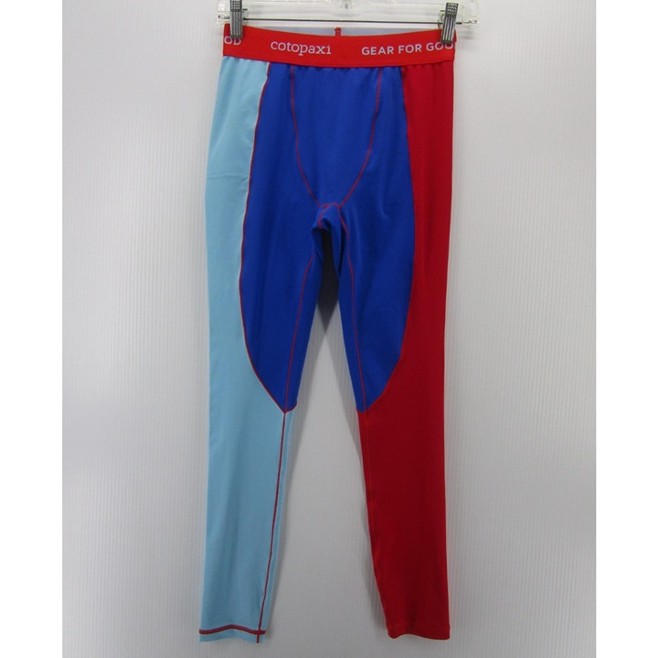 Cotopaxi Pants Medium Haraka Tights Colorblock Base Layer Performance *