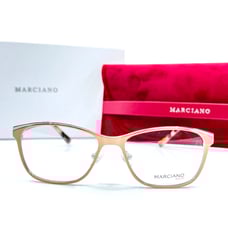 Marciano By Guess Eyeglasses GM255 029 Gold Rectangular Frames 53[]16 135 mm