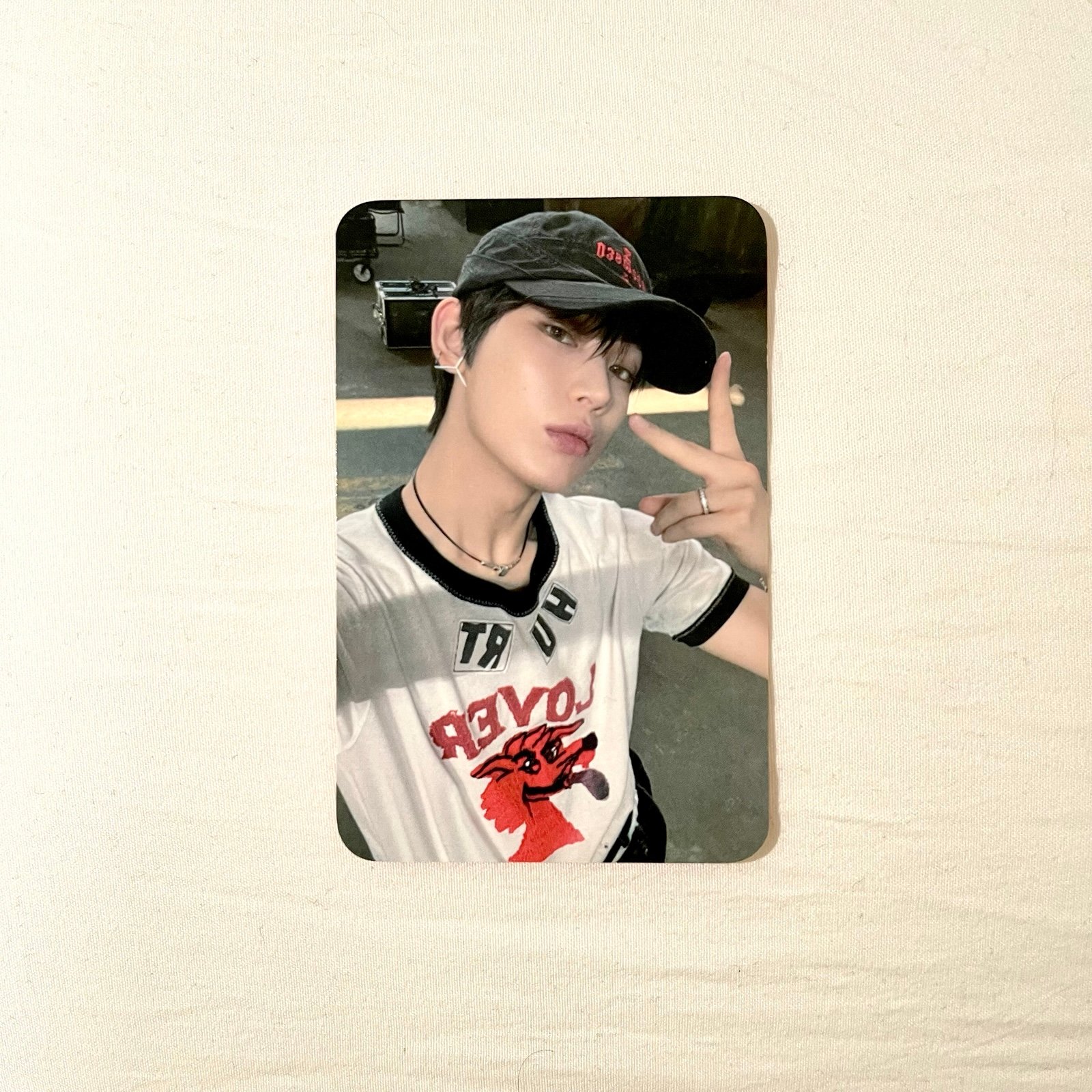 ENHYPEN Sunoo official photocard orange blood gs25