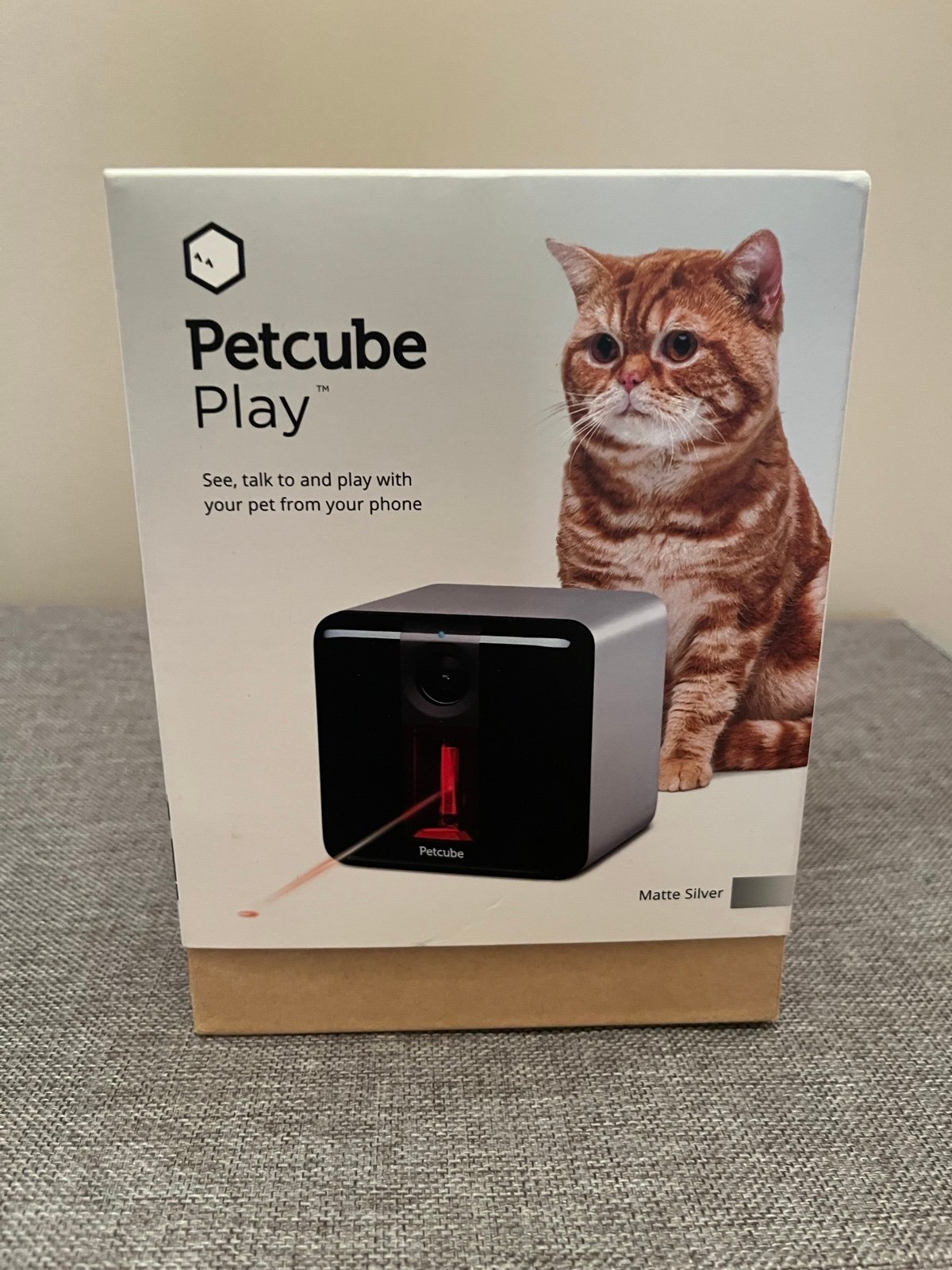 Petcube Play Pet Camera with Interactive Laser Toy. Monitor Your Pet Remotely