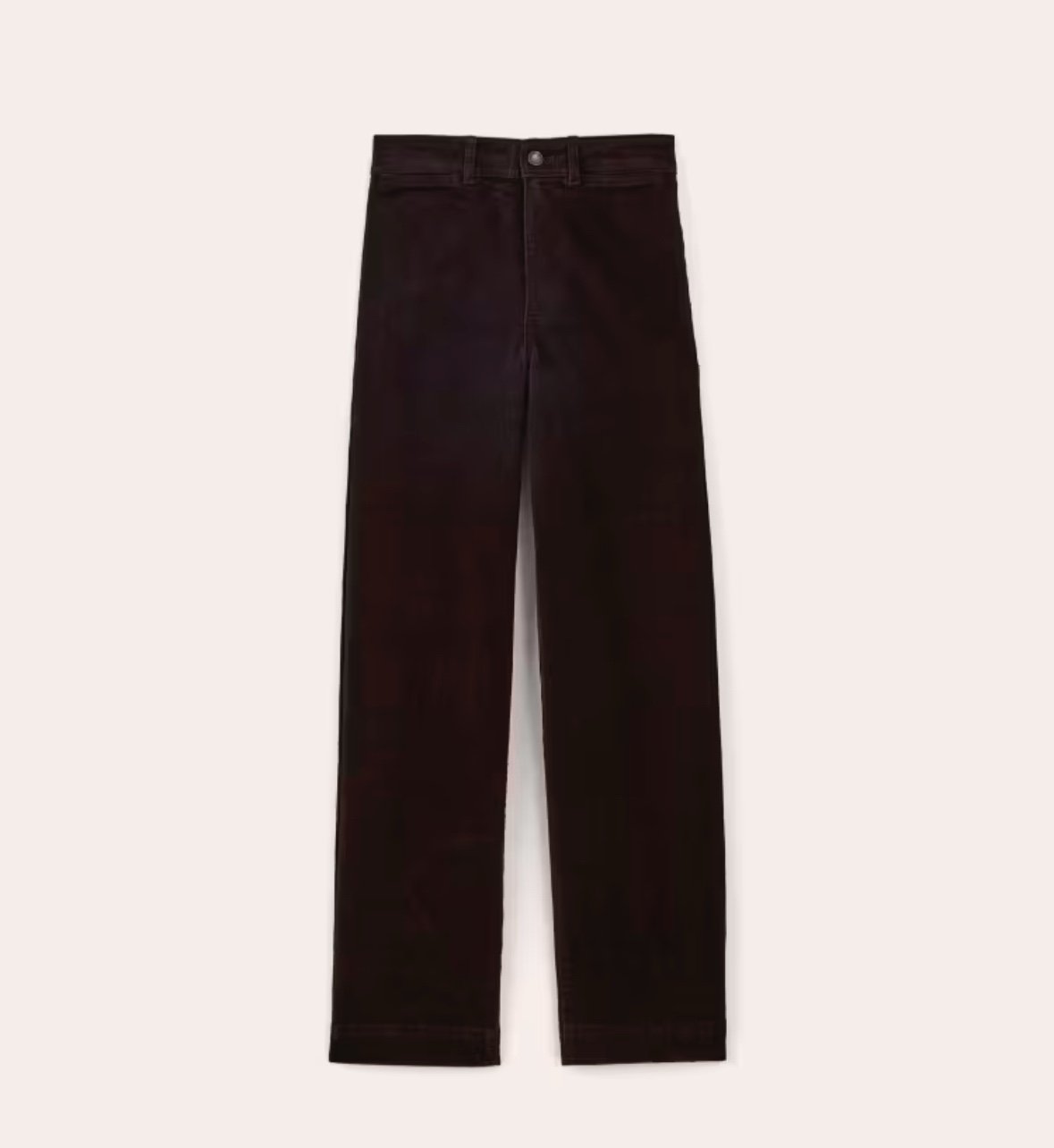 Everlane Black Corduroy Sailor Pants