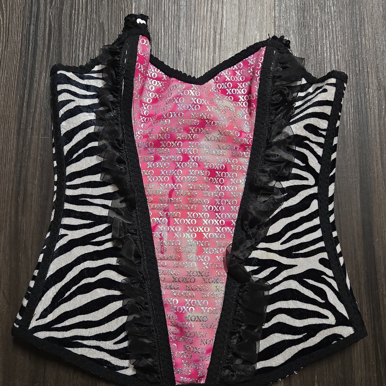 Pink Corset Bustier