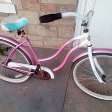 Lady's Pink MintCraft Beach Cruiser