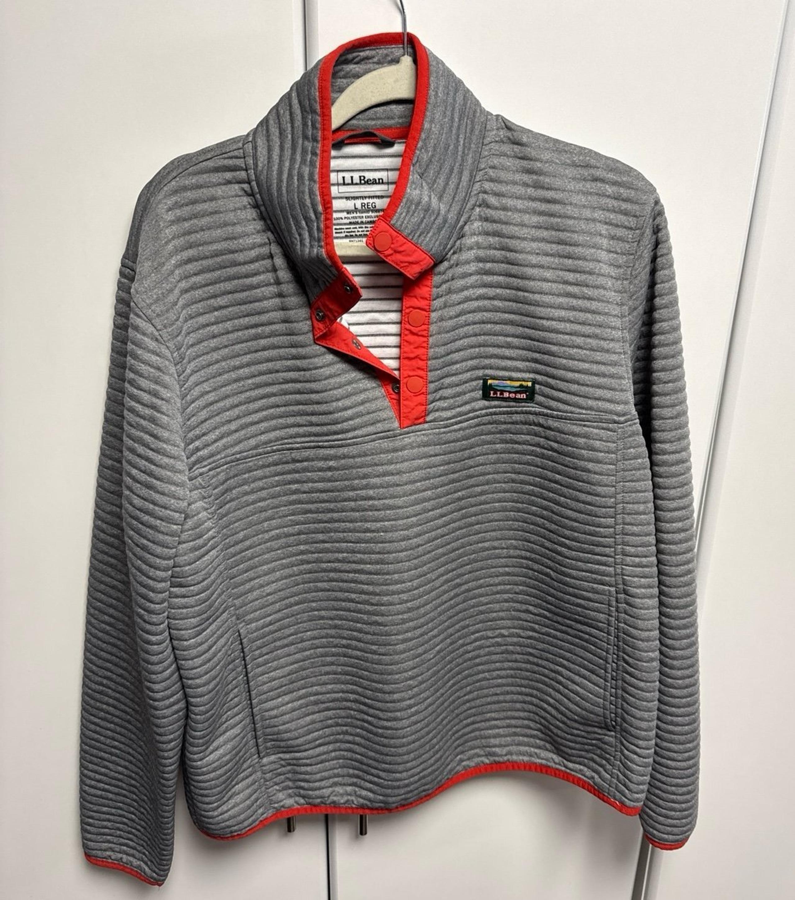 L.L. Bean Men’s Airlight Knit Pullover Men’s L