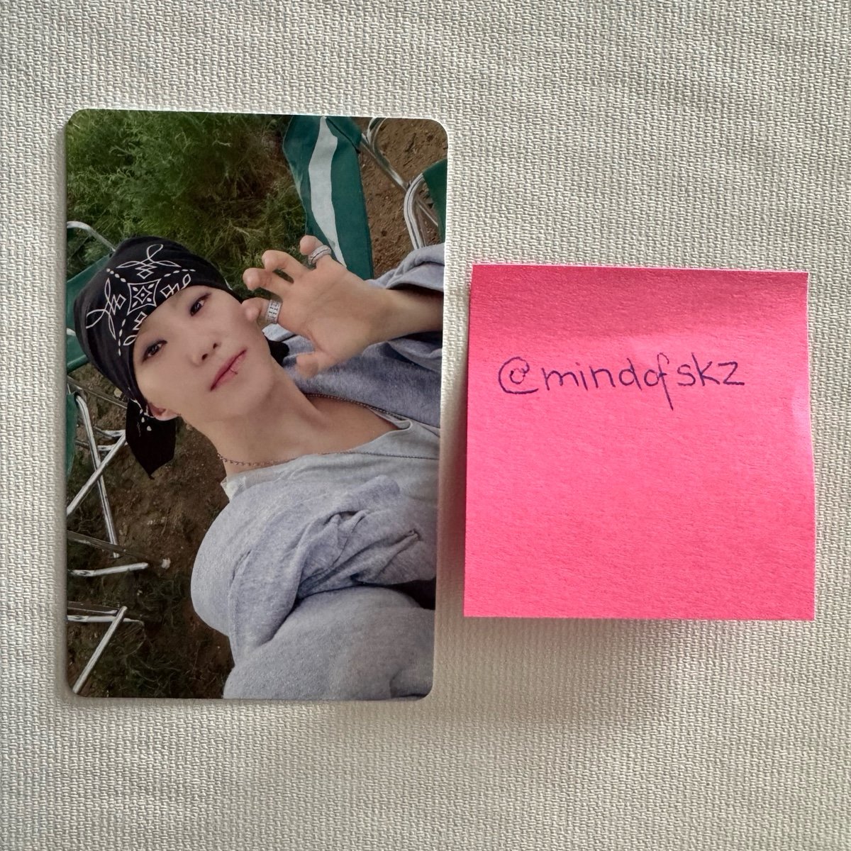 Seventeen Hoshi The City LA Pop up Exclusive Lucky Draw Photocard