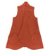 NEW Beyond Threads Odessa Felted Alpaca Vest Merino Wool Lagenlook Boho Rust